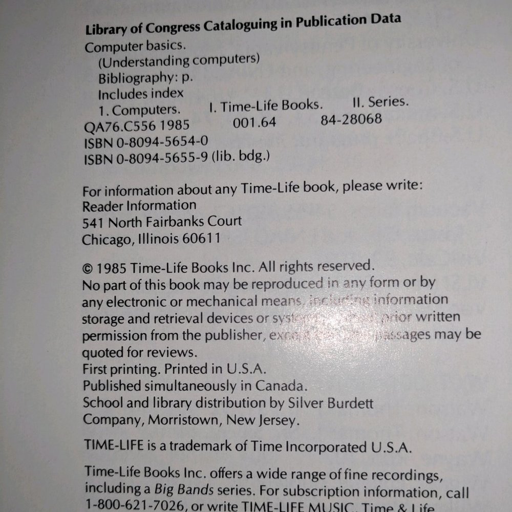 Vintage Time-Life Computer Books 1985-86 - Picture 11 of 12